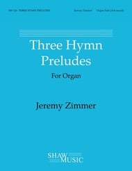 Three Hymn Preludes for Organ Organ sheet music cover Thumbnail